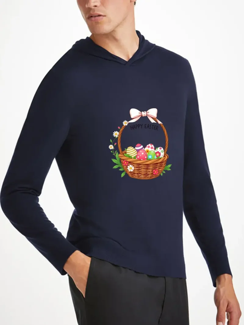 Easter Vibes And Spring Smiles Hoodie - Image 2