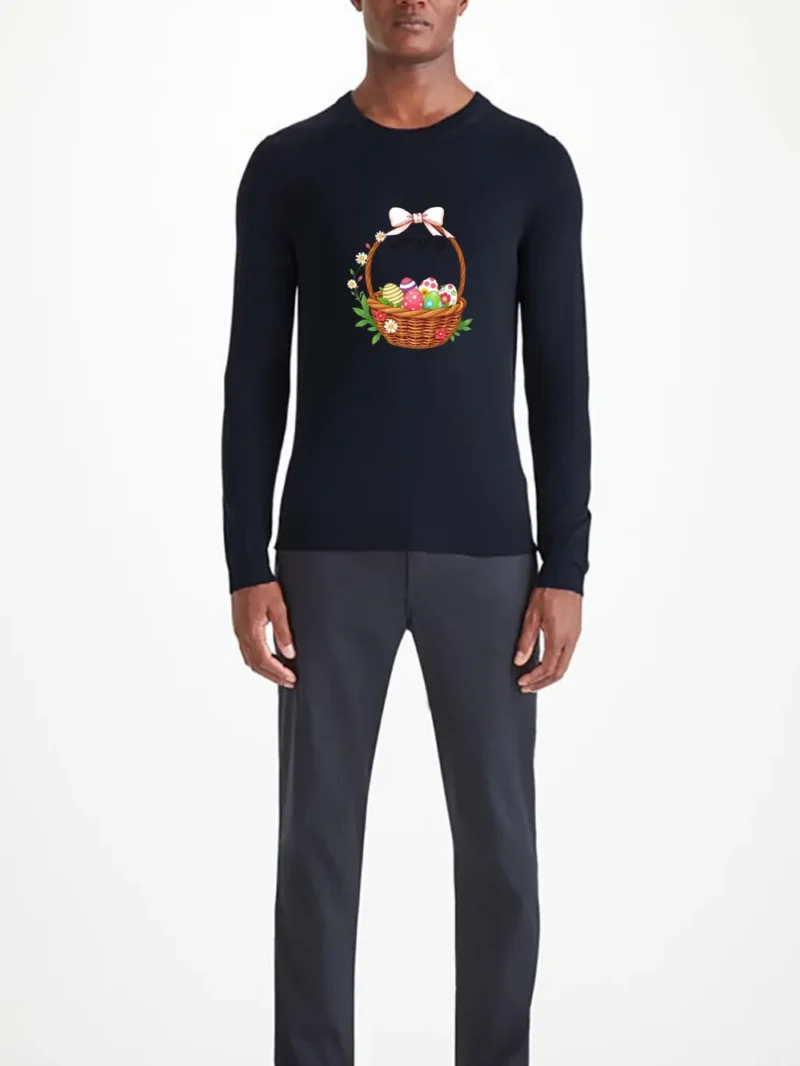 Easter Vibes And Spring Smiles Sweatshirt - Image 2