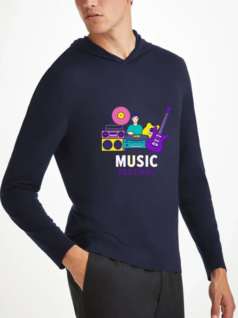 Fueled By Rhythm And Soul Hoodie - Image 2