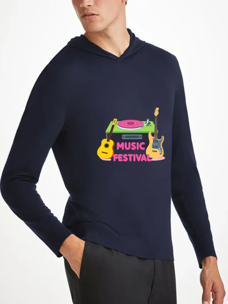 Life Sounds Better With Music Hoodie - Image 2