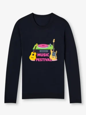 Life Sounds Better With Music Sweatshirt