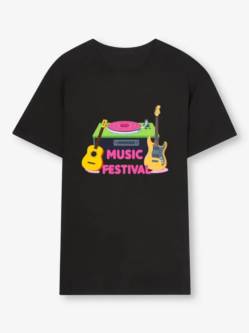 Life Sounds Better With Music T-Shirt - Image 2